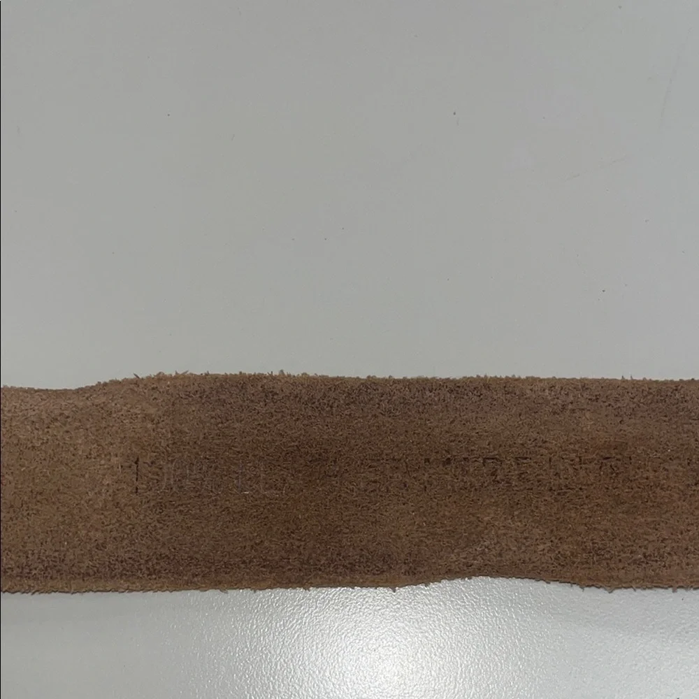 Men's Brown Leather Belt / 47” inch preowned